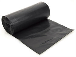 Szemeteszsák 200 liter 95 x 120 cm 10 db/tekercs 30 mikron fekete - bestoffice