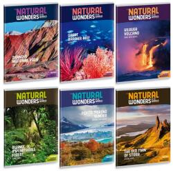 Ars Una A4 extra kapcsos füzet sima Natural Wonders (5102) 21