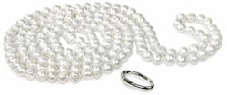  JwL Luxury Pearls Hosszú nyaklánc fehér igazgyöngyökből JL0076 - mall
