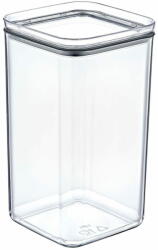  1 literes négyzet alakú üveg tömítéssel KABI