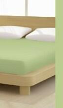 Mr Sandman Jersey gumis lepedő, 140-160x200 cm, 150 g/nm, Kiwi/Zöld (268) - Mr Sandman