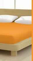 Mr Sandman Jersey gumis lepedő, 140-160x200 cm, 150 g/nm, Orange/Narancs (265) - Mr Sandman