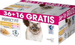 Perfect Fit Sensitive 1+ alutasakos macskatáp, PLUSPACK 36+16 ajándék - 1 csomag
