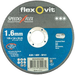 SPEEDOFLEX 125x1, 6mm profi vágókorong fém-inox (66252832388)