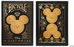 The United States Playing Card Company Bicycle Disney Black and Gold Mickey Mouse kártya, 1 csomag