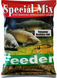 Speciál Mix Tejsavas Ananász-hal Etetőanyag 1 kg - gold-fisch