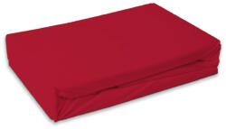 Jerry Fabrics Piros Red frottír gumis lepedő (190g/m2) (JFK32884)
