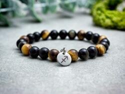 R. M. ékszer Nyilas csillagjegy medálos ásvány karkötő (19275RM16)