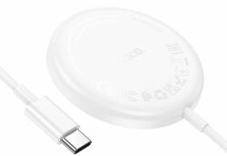 hoco. vezeték nélküli töltő MagSafe kompatibilis 15W Enjoy CW52 fehér