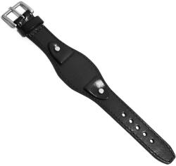  Curea de ceas Neagra din piele naturala - 20mm WZ5426 (WZ5426)