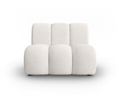 Micadoni Modul pentru canapea Lupine cu tapiterie din tesatura structurala, alb (MIC_1S_177_F1_LUPINE1) Canapea