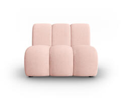 Micadoni Modul pentru canapea Lupine cu tapiterie din tesatura structurala, roz (MIC_1S_177_F1_LUPINE11) Canapea