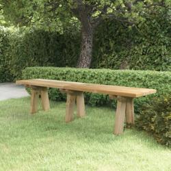 vidaXL Bancă de grădină, 160 cm, lemn masiv de pin impregnat (318174)
