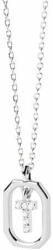 PDPAOLA Bájos ezüst nyaklánc "T" betűvel LETTERS CO02-531-U (lánc, medál) - mall