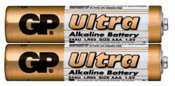 GP Batteries LR03/AAA ultra alkáli mikroceruza elem GP 24A-UBC. B1910 (B1910)