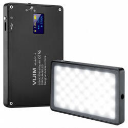 Ulanzi Vijim VL-1 változtatható színhőmérsékletű, dimmelhető LED lámpa beépített akkumulátorral (UL-1328) (UL-1328)