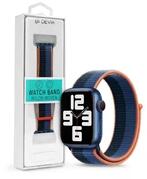 DEVIA ST364662 Apple Watch 38/40/41mm kék/fekete szövet sport szíj (ST364662) - bestbyte