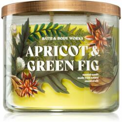 Bath & Body Works Apricot & Green Fig lumânare parfumată 411 g