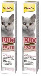 Gimborn Gim Cat Pasta Anti-Hairball Duo malț cu pui 2x50g - eurohrana - 31,84 RON