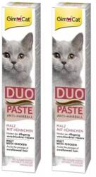 Gimborn Gim Cat Pasta Anti-Hairball Duo malț cu pui 2x50g - eurohrana - 35,44 RON