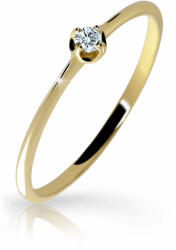 Cutie Diamonds Gyengéd sárga arany gyűrű gyémánttal DZ6729-2931-00-X-1 61 mm
