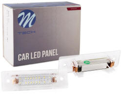 m-tech rendszámtábla világító LED lámpa, Porsche (CLP015)