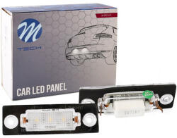 m-tech rendszámtábla világító LED lámpa, Volkswagen/Porsche Turbo (CLP028)