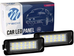 m-tech rendszámtábla világító LED lámpa, Volkswagen Golf 6 (CLP103)