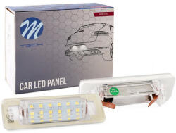 m-tech rendszámtábla világító LED lámpa, Mercedes-CLP025 (CLP025)