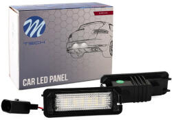 m-tech rendszámtábla világító LED lámpa, Volkswagen GP (CLP013)