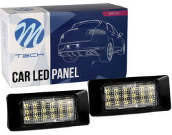 m-tech rendszámtábla világító LED lámpa, Audi/Volkswagen (CLP101)