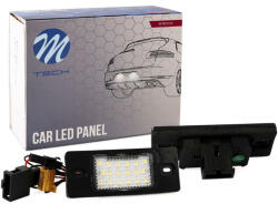 m-tech rendszámtábla világító LED lámpa, Audi-Volkswagen-Porsche (CLP009)