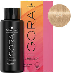 Schwarzkopf Igora Vibrance tartós hajszínező 60ml - 10-4