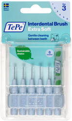 TePe Extra soft fogköztisztító kefék 0, 6 mm, halványkék, 6 db