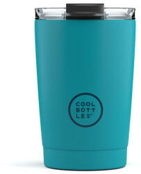 Coolbottles Sticle frigorifice Cană termică 330 ml Triple cool Vivid Turquoise
