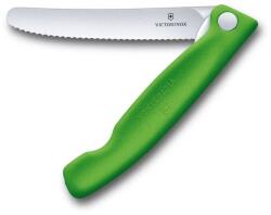 Victorinox Swiss Classic összecsukható paradicsomszeletelő kés (11 cm) zöld - 6_7836_F4B (6_7836_F4B)