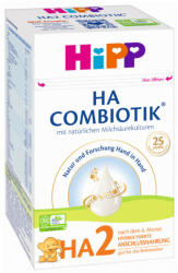 HiPP HA2 Combiotik tajalapú anyatej-kiegészítő tápszer fehérjehidrolizátumból 6 hó+ (600 g)