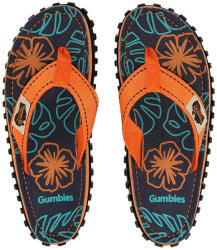 Gumbies Islander Orange Hibiscus flip-flop Cipőméret (EU): 37 / kék/narancs