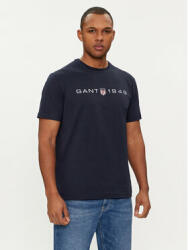 Gant Tricou Graphic 2003242 Bleumarin Regular Fit