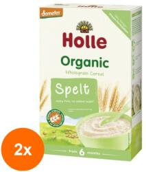 Holle Baby Set 2 x Piure din Grau Spelta Eco, Holle Baby, 250 g (OIB-2xBLG-4952534)