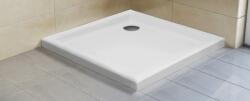 H2O Nero C Slim szögletes akril zuhanytálca szifonnal - 90x90 cm (12322)