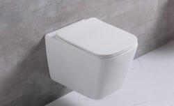 Niwell Iria fali wc csésze légrúgós tetővel - NWSZ-IRI5134 (NWSZ-IRI5134)