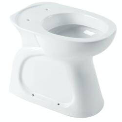 Laufen 5957v Porcelán WC-kagyló mozgáskorlátozott felhasználók részére, magasított, padlón álló, alsó és hátsó kifolyással (5957v)