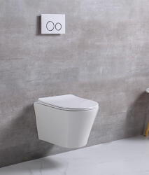 Niwell Valentina fali wc csésze légrúgós tetővel - NWSZ-VAL5236 (NWSZ-VAL5236)