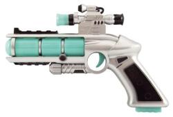 Teddies Pistol cu vizor plastic 20 cm actionat cu baterie cu sunet si lumina (TD00850259)
