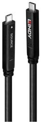 Lindy 43333 USB kábel 10 M USB 3.2 Gen 1 (3.1 Gen 1) USB C Fekete (43333)