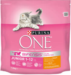 ONE 1, 5kg PURINA ONE Junior száraz macskatáp