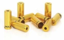 XLC BR-X10 5 mm-es fém bowdenház kupak normál- és hosszanti fékbowden-házakhoz, arany színű, 1 db