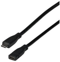 EFB-Elektronik USB3.2 Gen2 Verlängerungskabel C-C St-Bu, 1m, 10Gbit (EBUSBC-USBC10GE. 1) (EBUSBC-USBC10GE.1)
