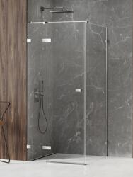 NEW TRENDY Avexa cabină de duș 110x100 cm dreptunghiular crom luciu/sticlă transparentă EXK-1487 (EXK1487)